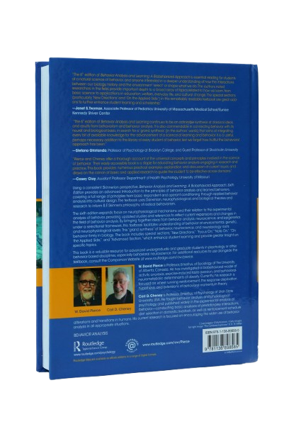 Behavior Analysis and Learning: A Biobehavioral Approach, Sixth Edition 6th Edition 
